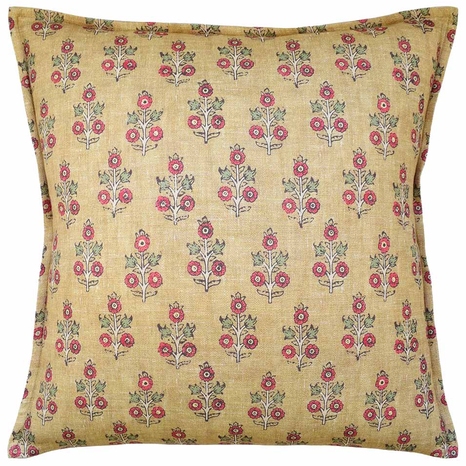 Poppy Sprig Pillow