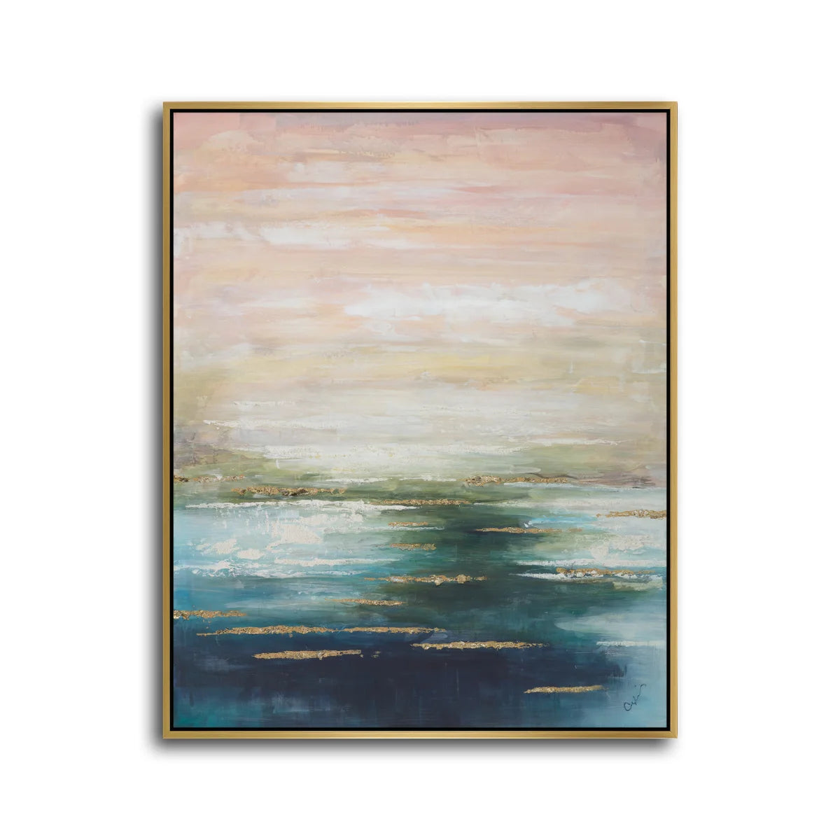 Gradient w/Laguna Gold Artwork