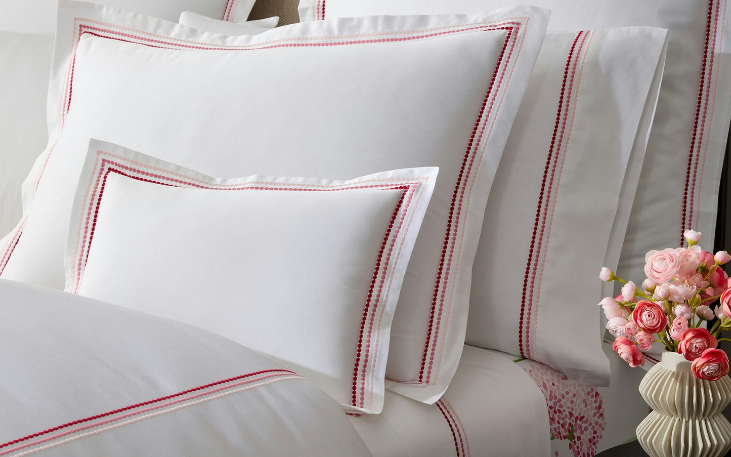 Amara Triple Pearl Duvet Cover