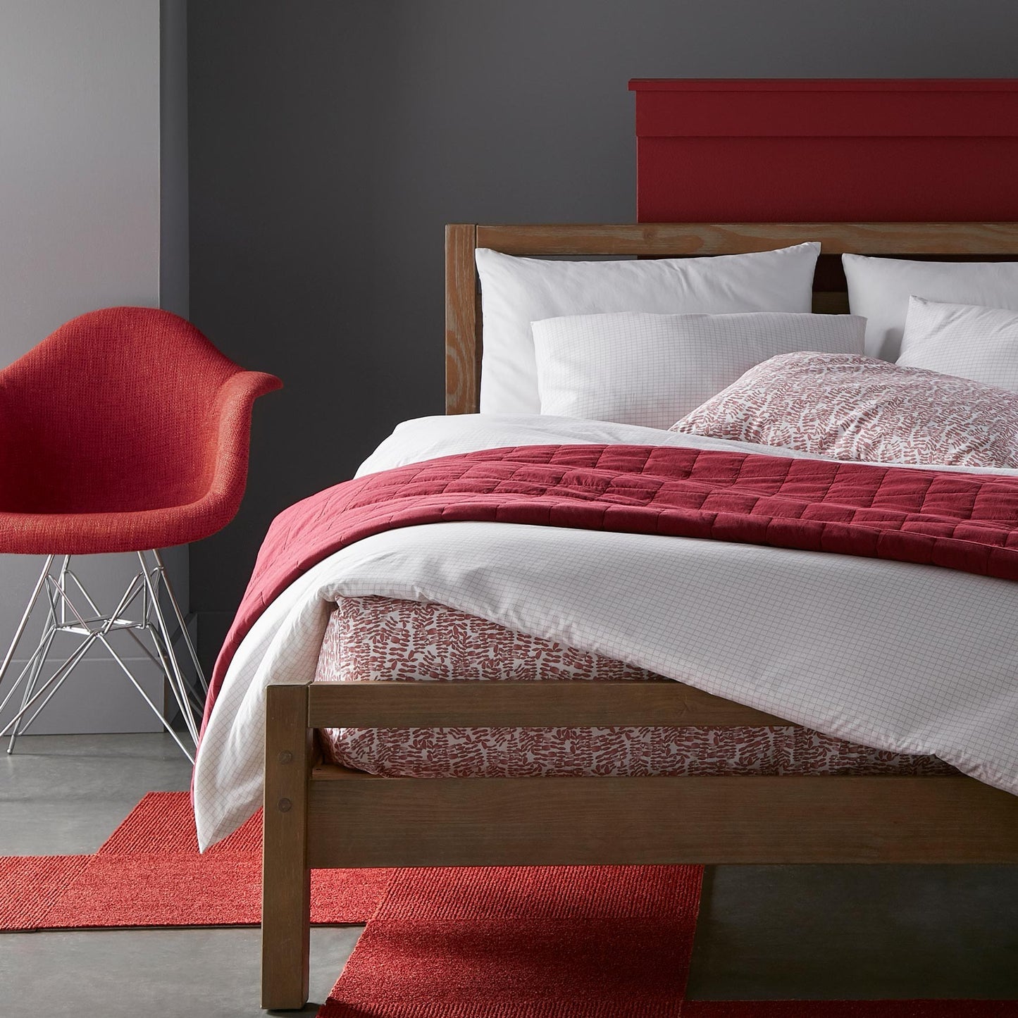 4 Square Quilted Coverlet