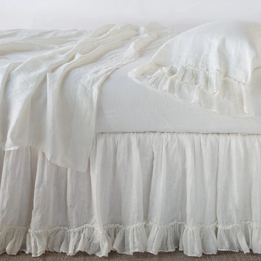 Linen Whisper Bedskirt