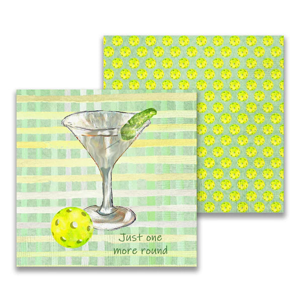 One More Round Cocktail Napkin