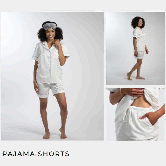 Silk Ladies Pajama Shorts