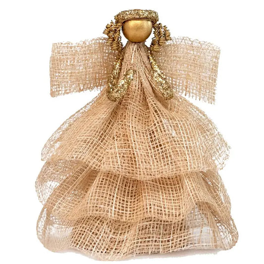 Sinamay Angel Orn w/Layered Dress