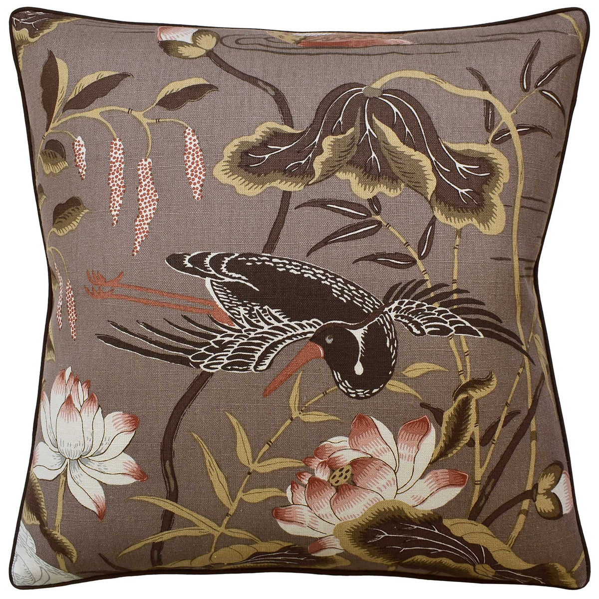 Lotus Garden Pillow