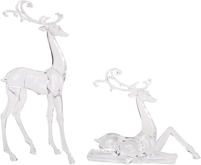 Acrylic Deer Figurine