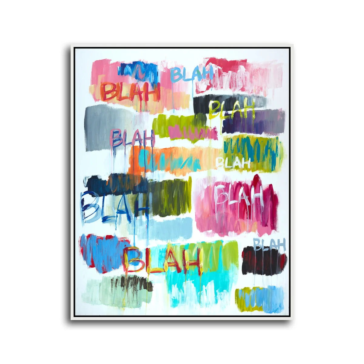 Blah Blah w/Laguna White Artwork