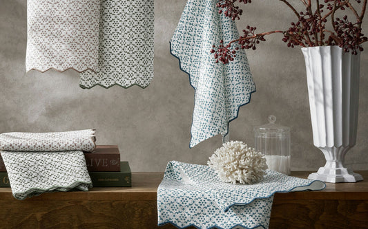 Laksha Linen Guest Towel - Set of 2