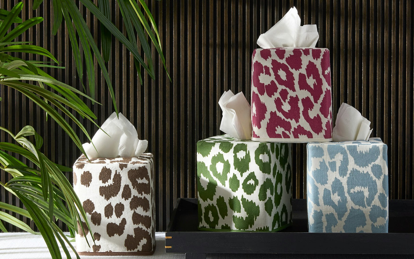 Iconic Leopard Tissue Box Cover