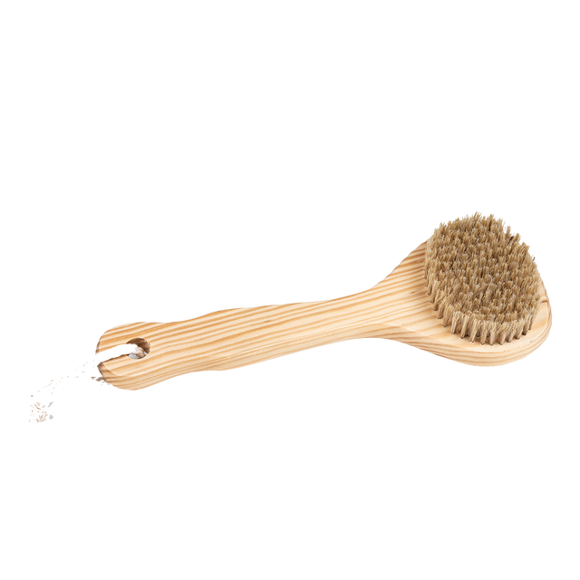 Cedar Short Handle Bath Brush