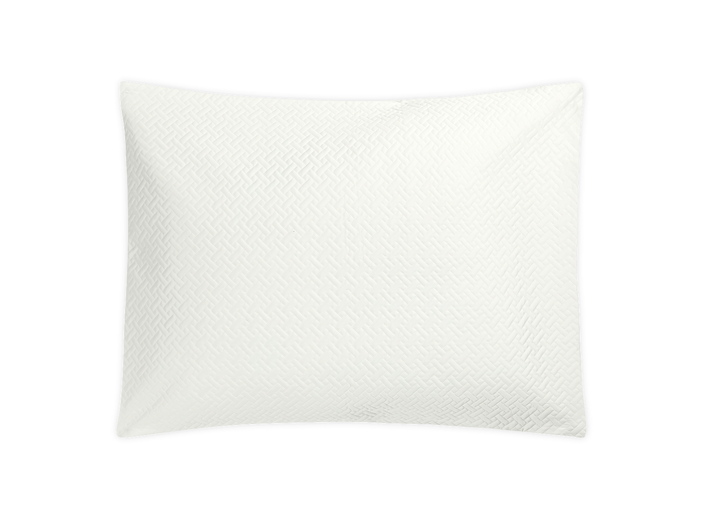 Basketweave Quilted Sham