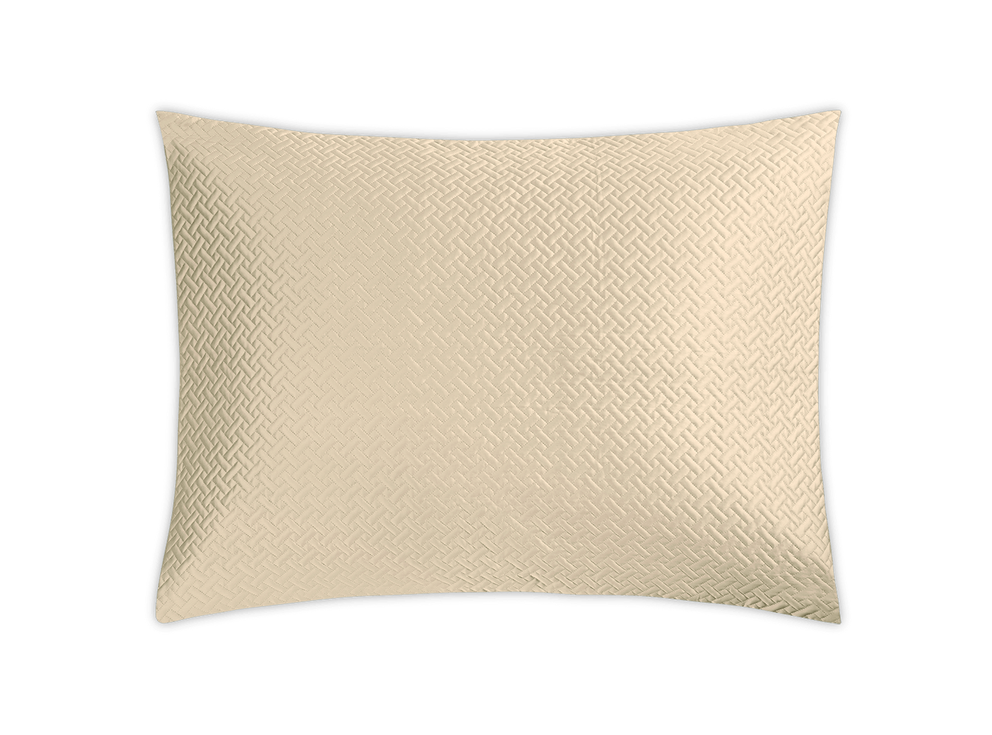Basketweave Quilted Sham