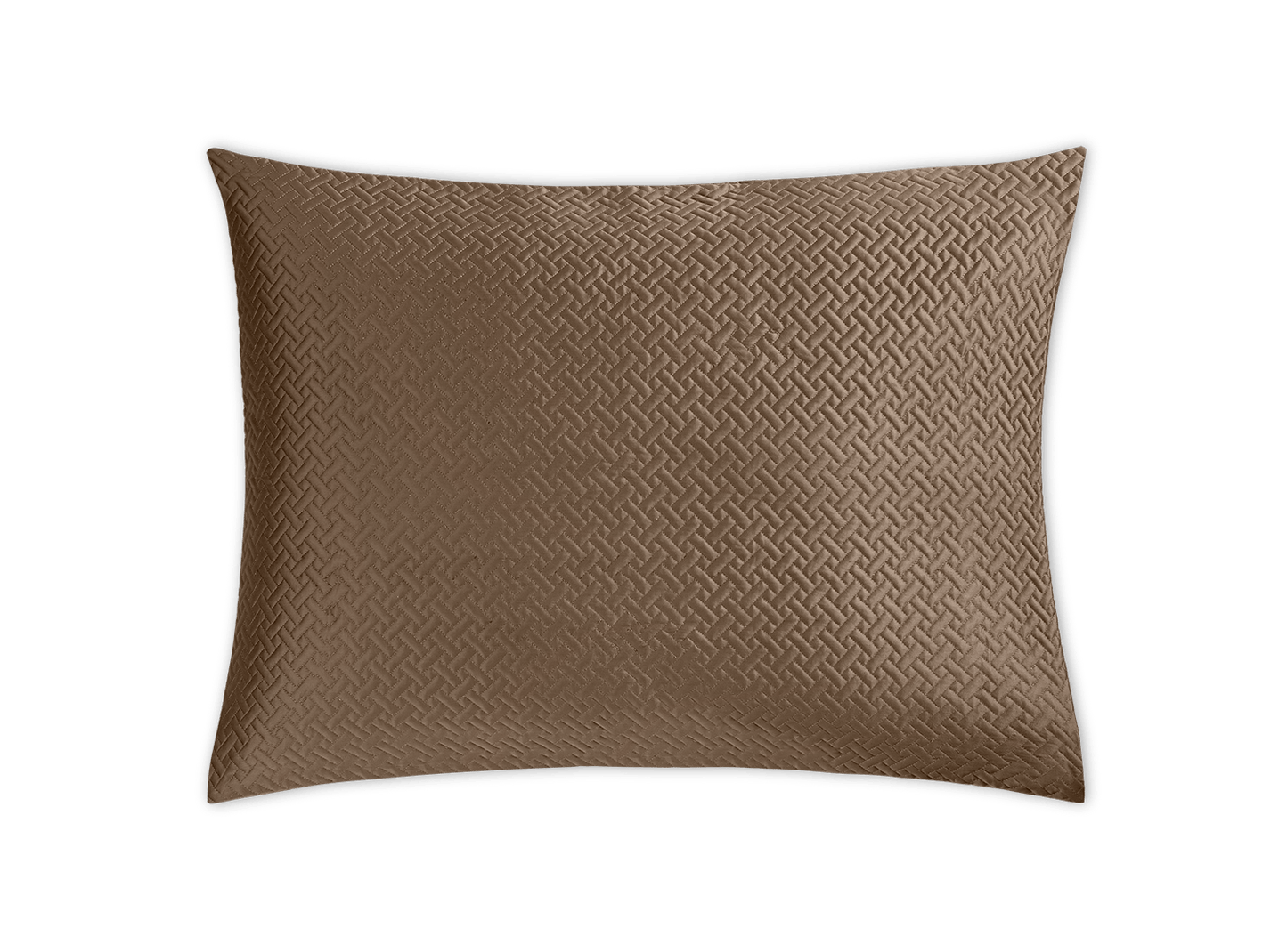 Basketweave Quilted Sham