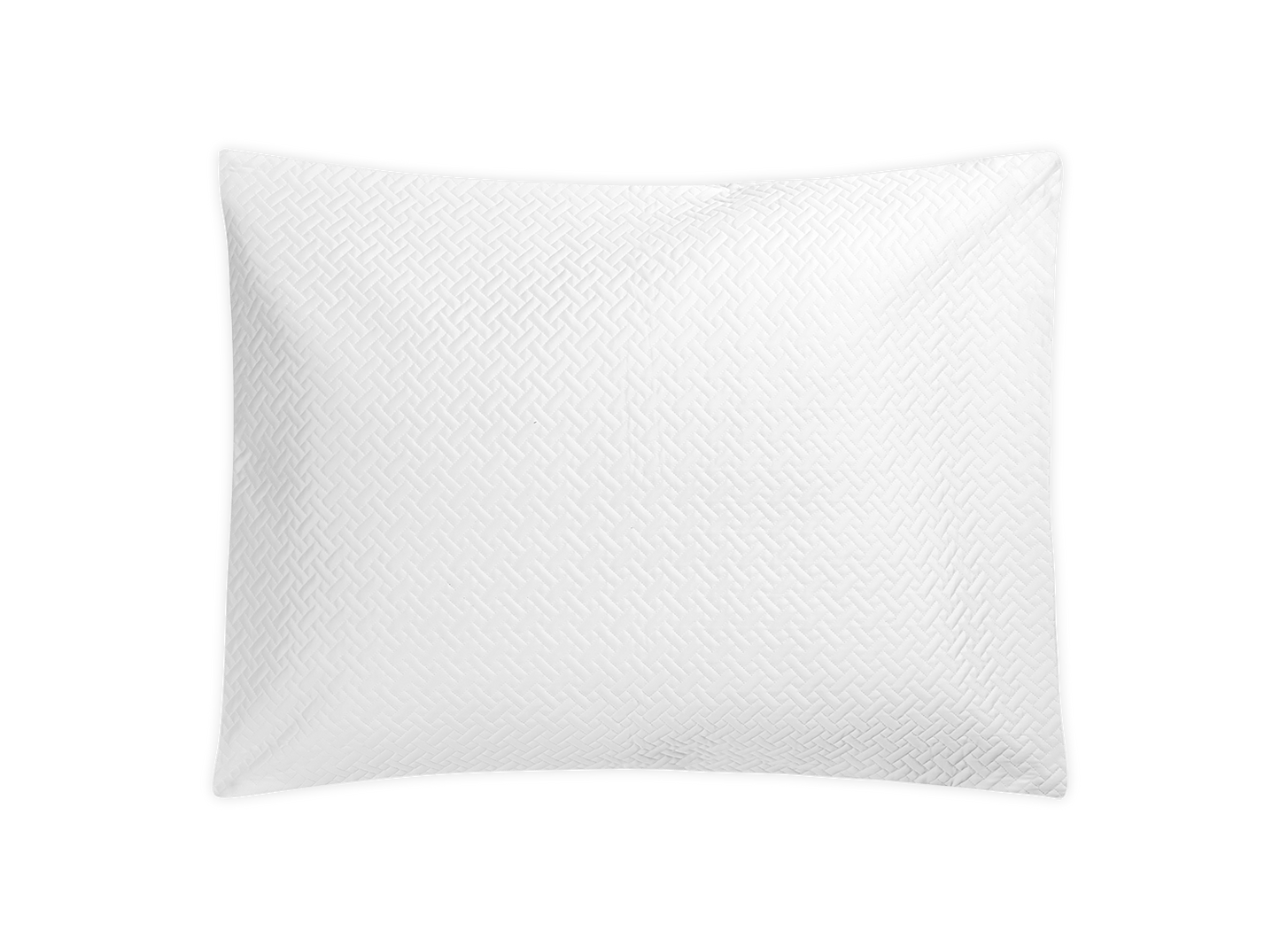 Basketweave Quilted Sham