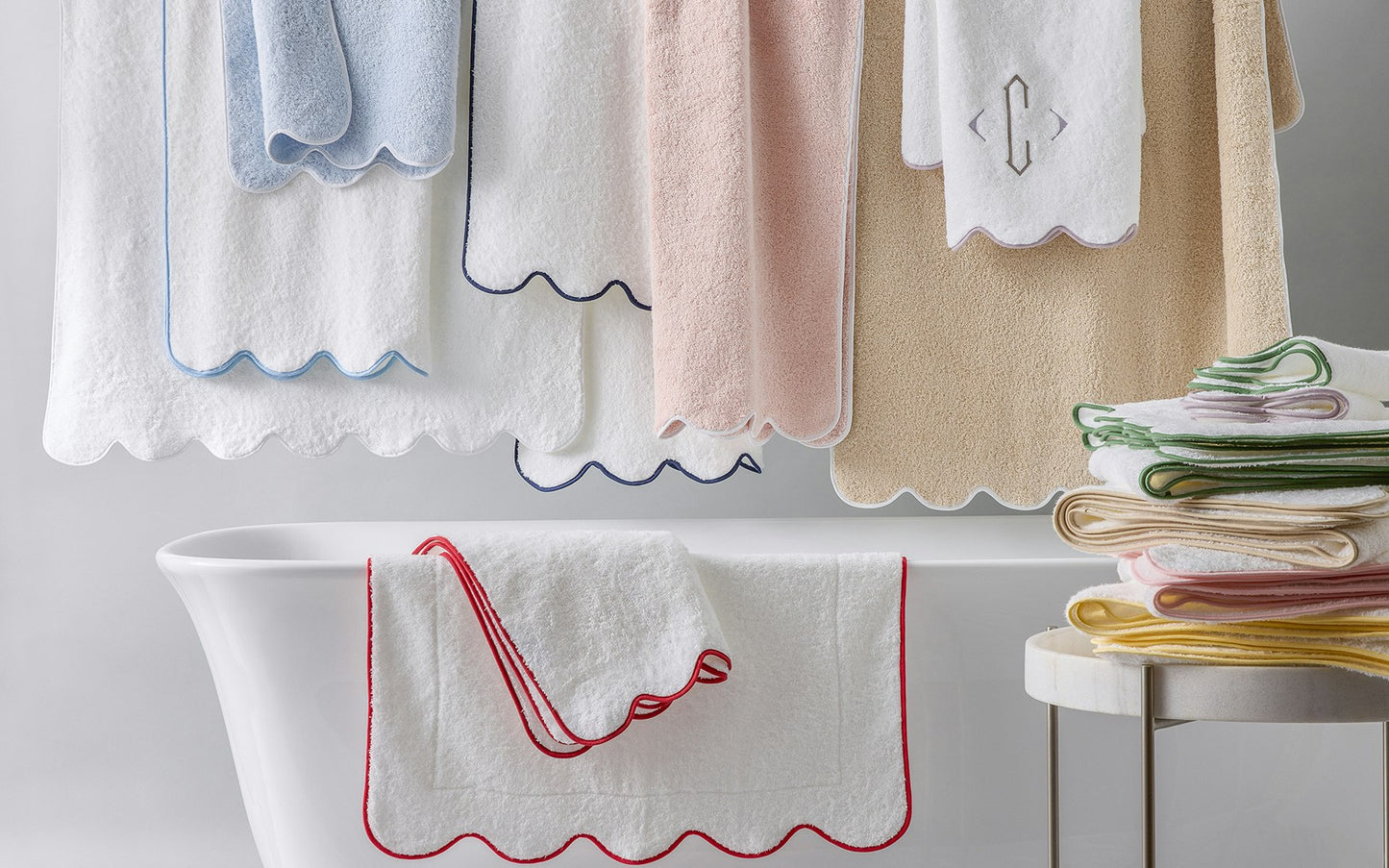 Cairo Scallop Towel