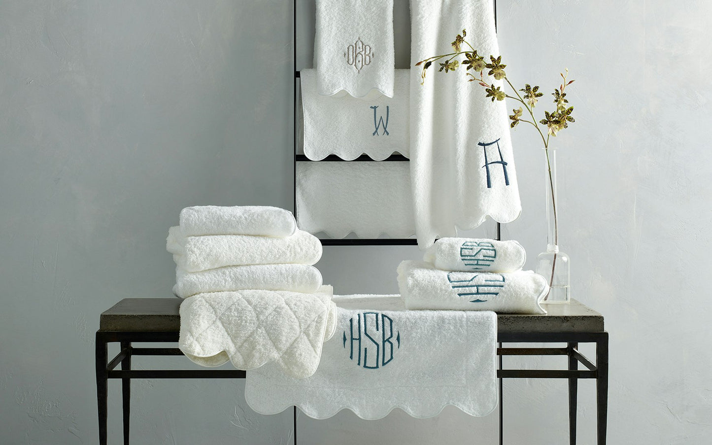 Cairo Scallop Towel