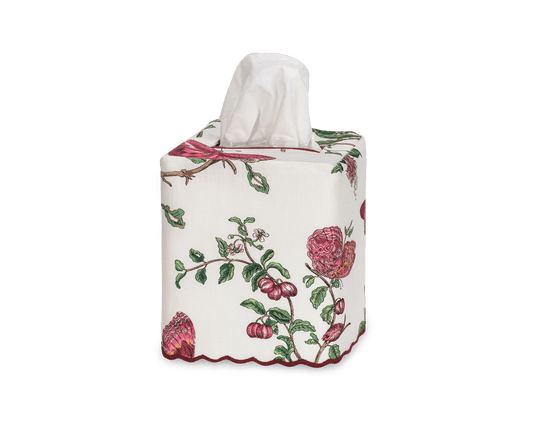 Baudin Butterfly Linen Tissue Box Cover