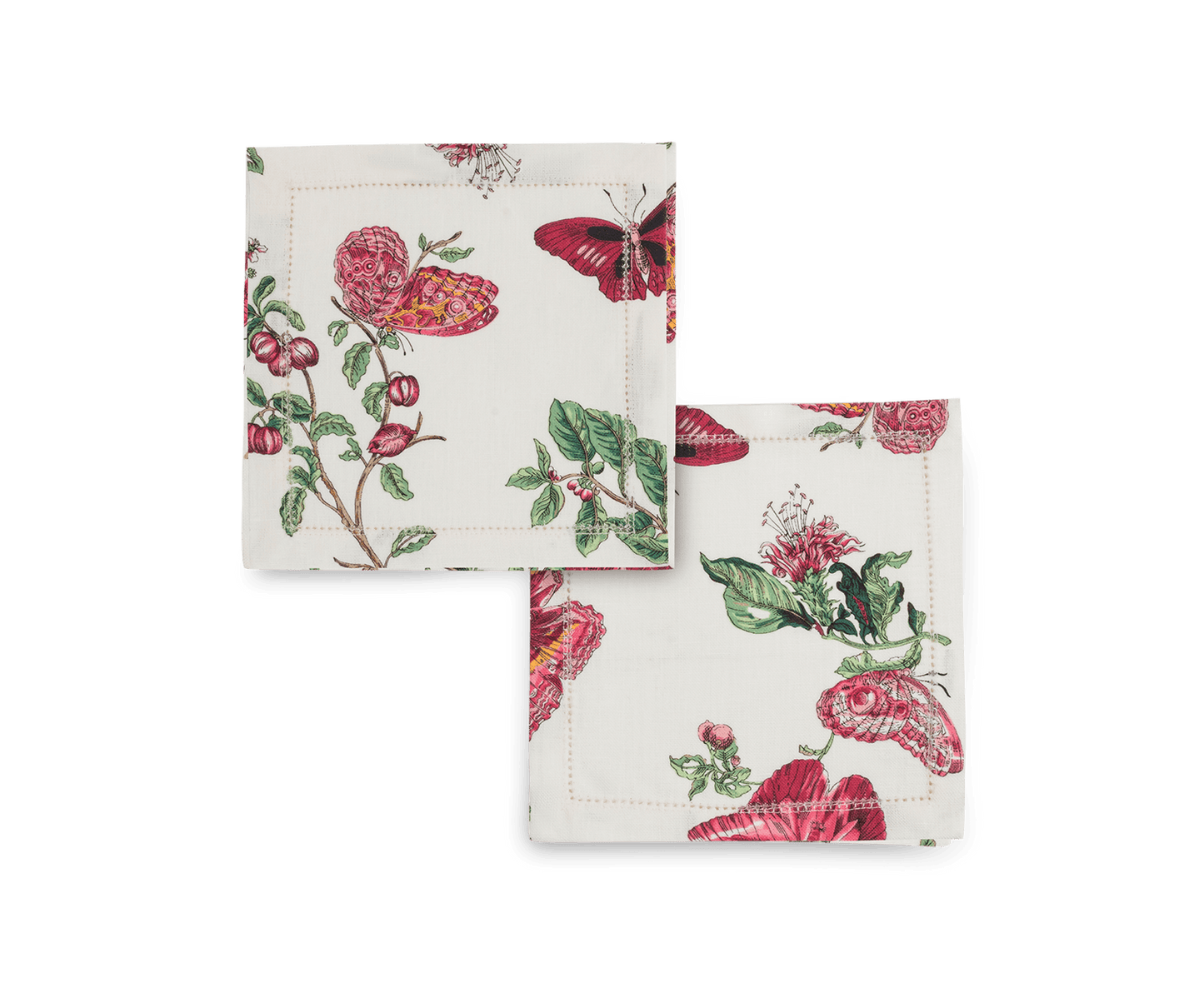 Baudin Butterfly Cocktail Napkins