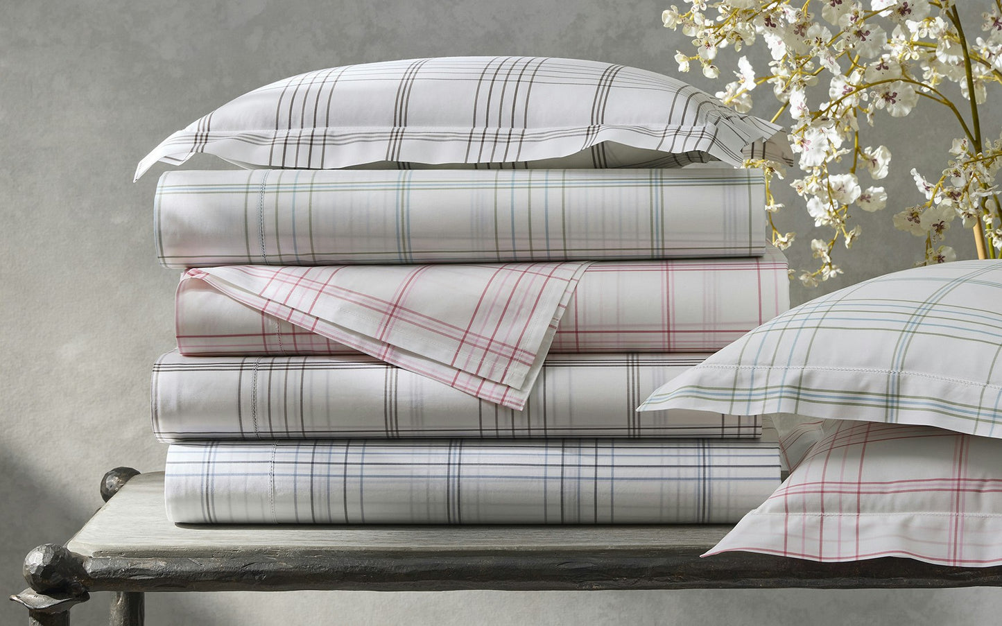 August Plaid Pillowcase - Pair