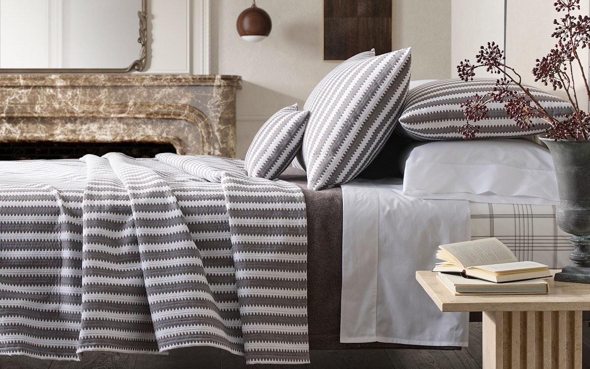 Apollo Stripe Coverlet