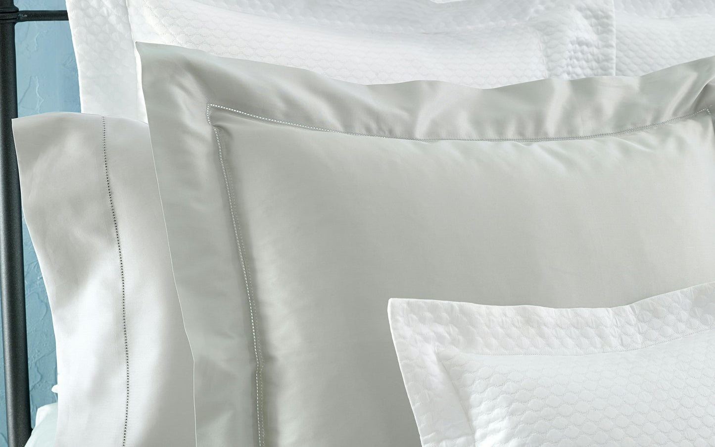 Nocturne Hemstitch Pillowcase Pair