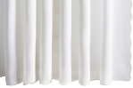 Camilla Pique Scallop Shower Curtain