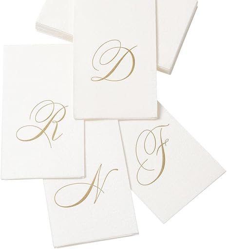 Monogram Airlaid Guest Napkin