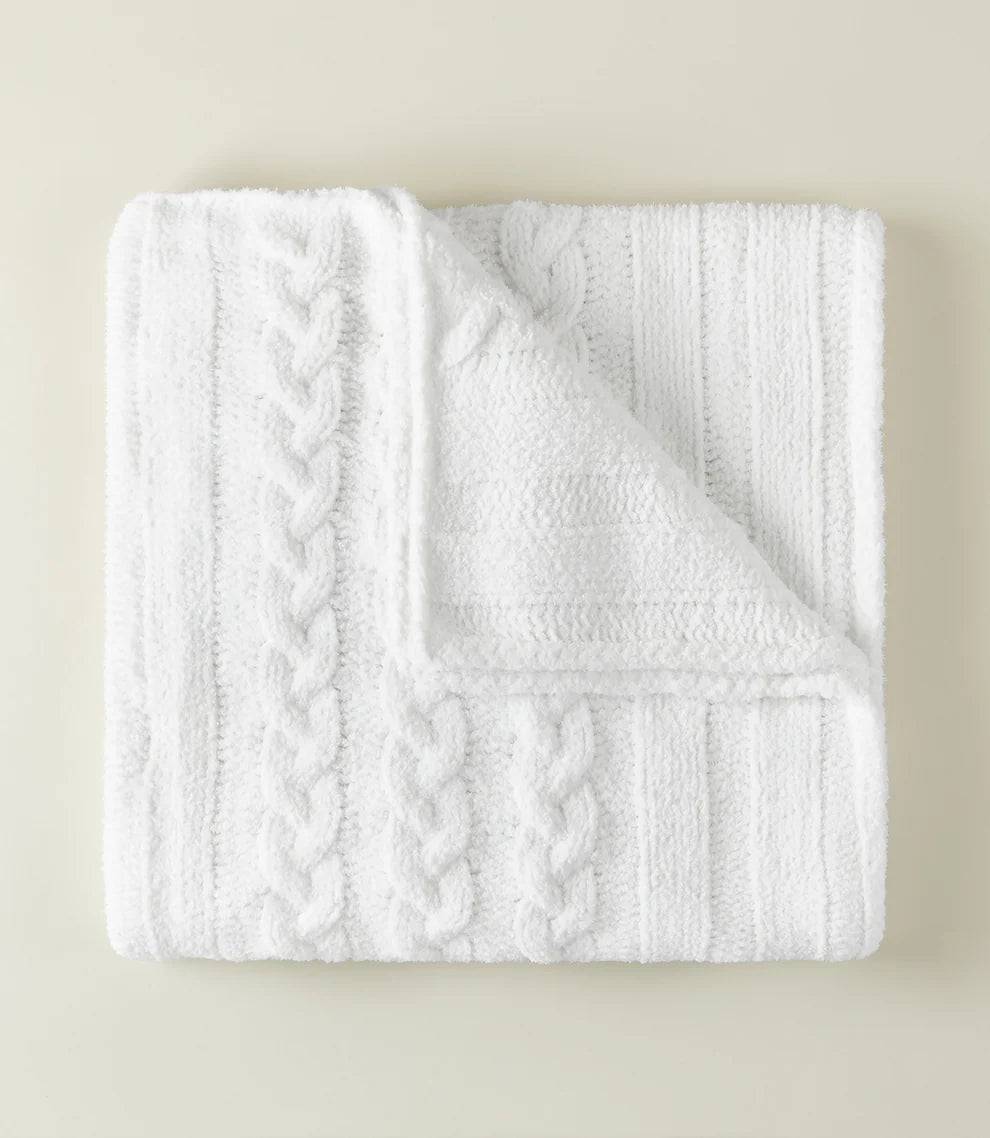 Cozy Knit Throw Blanket