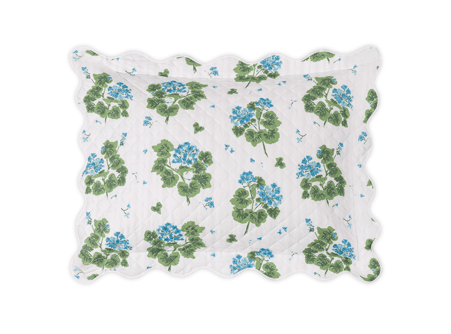 Geranium Quilted Sham