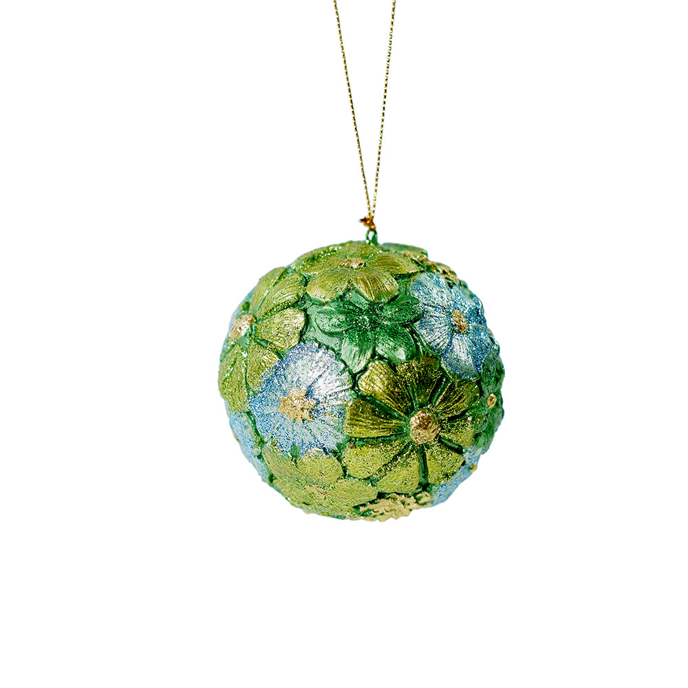 Frangipani Ball Ornament