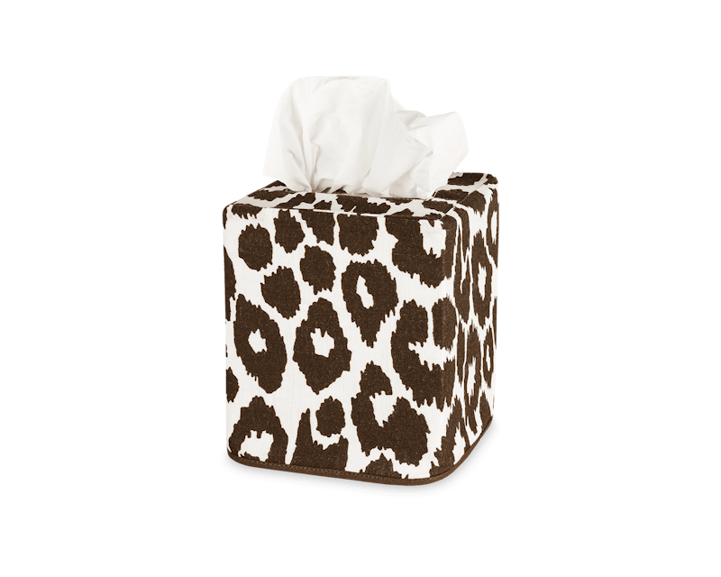 Iconic Leopard Tissue Box Cover