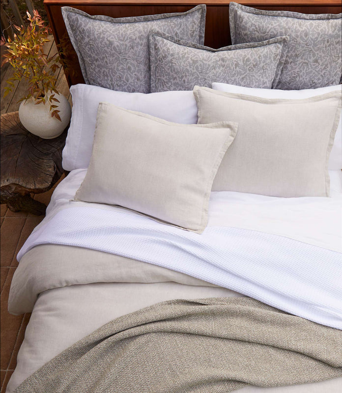 European Washed Linen Sham
