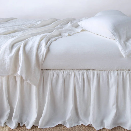 Linen Bedskirt