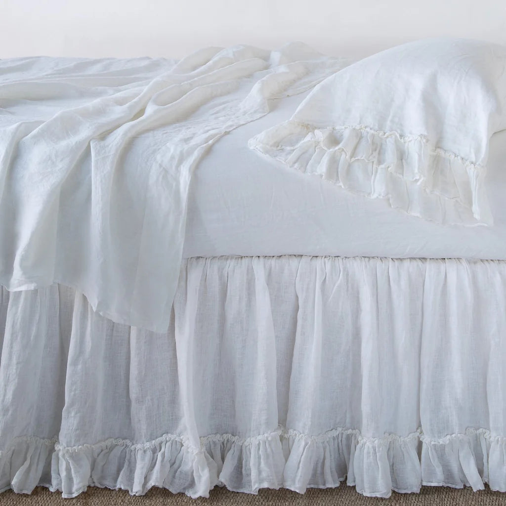 Linen Whisper Bedskirt