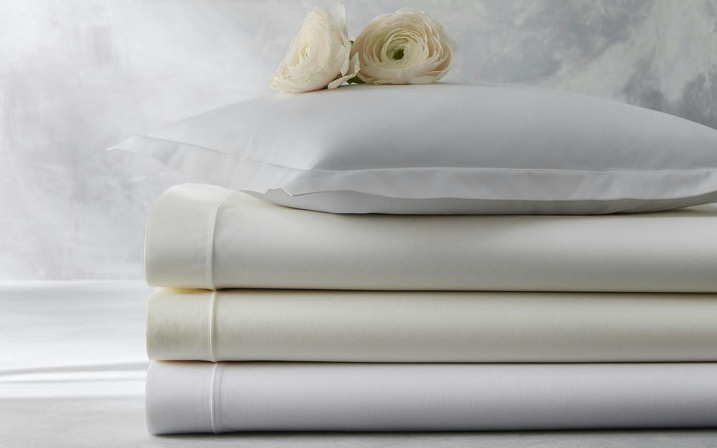 Luca Satin Stitch Flat Sheet