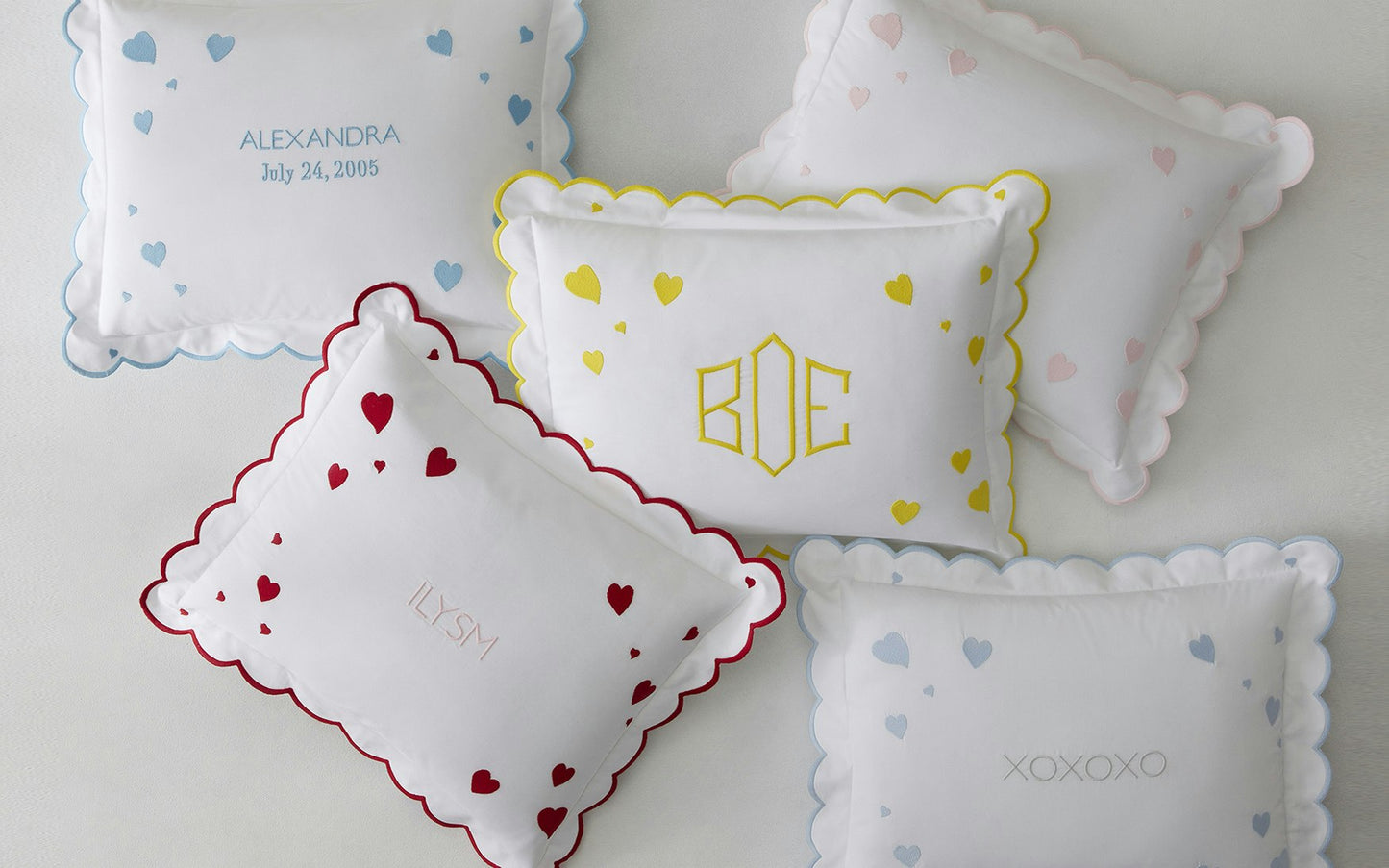 Hearts Boudoir Sham