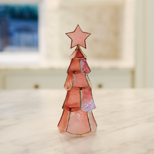 Capiz Layered Tree w/Star