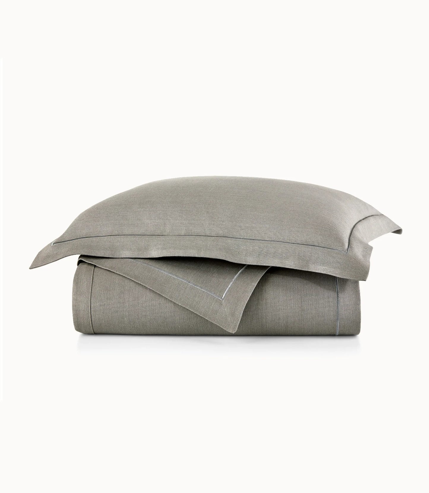 Rio Satin Stitch Linen Coverlet