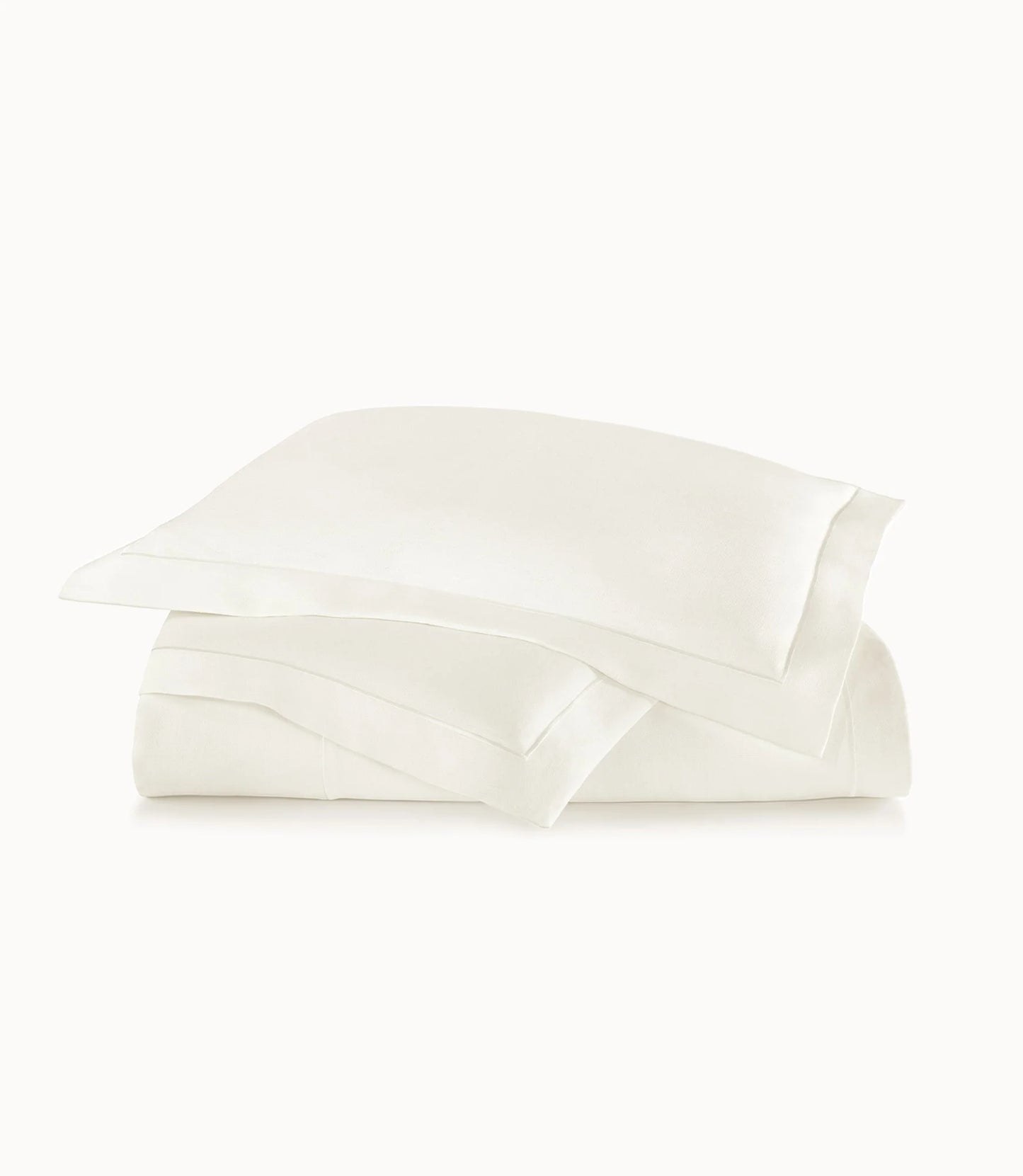 Rio Satin Stitch Linen Coverlet