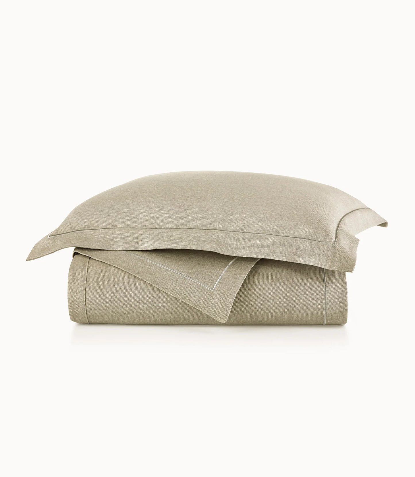 Rio Satin Stitch Linen Coverlet