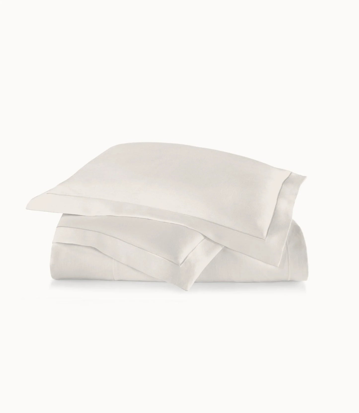 Rio Satin Stitch Linen Coverlet