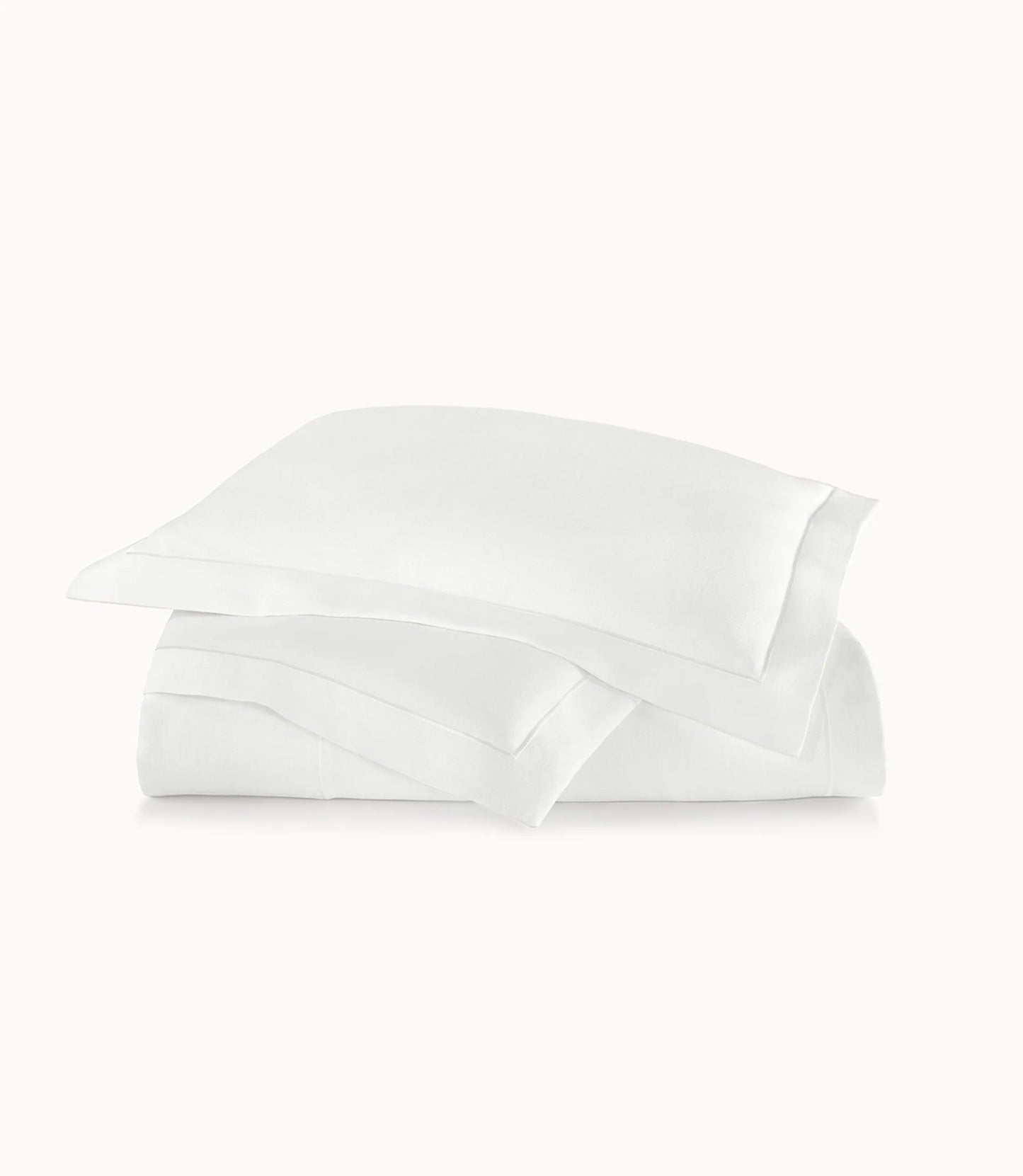 Rio Satin Stitch Linen Coverlet