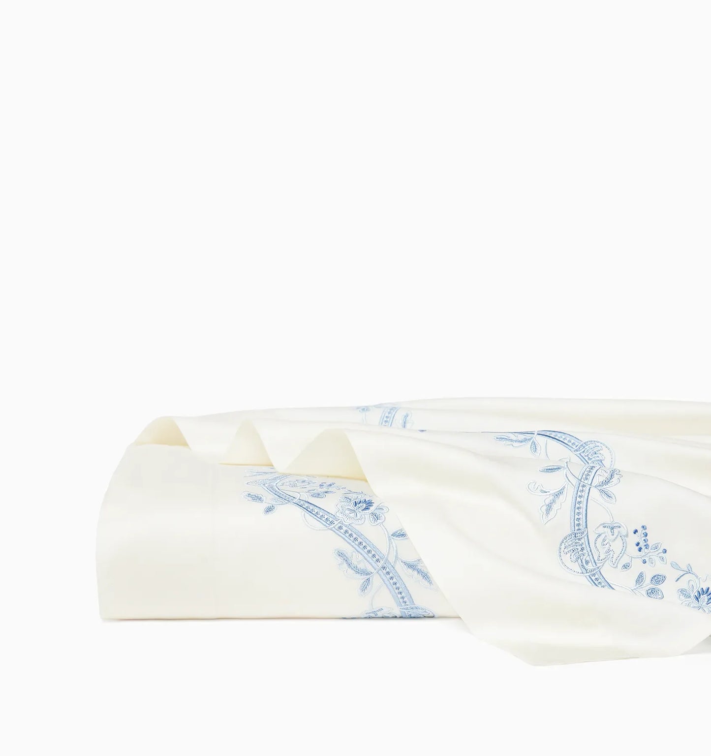 Isabella Embroidered Flat Sheet