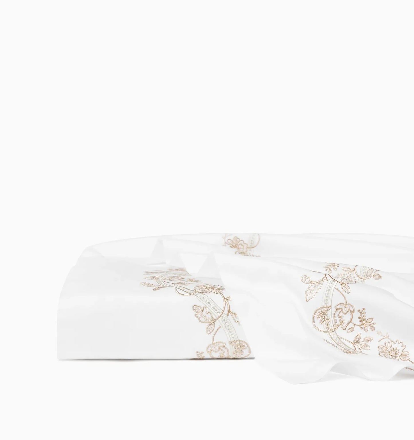 Isabella Embroidered Flat Sheet