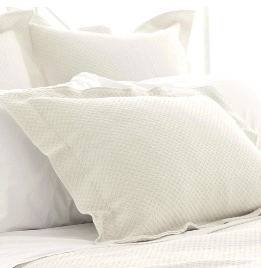 Petite Trellis Matelasse Sham