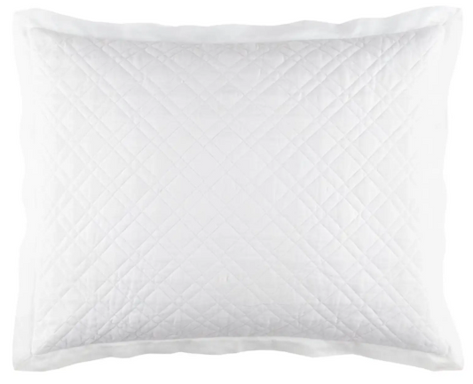 Washed Linen Quilted Sham