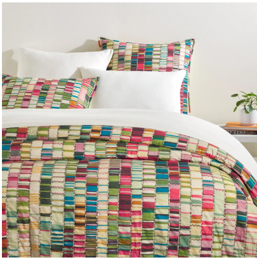 Penelope Stripe Coverlet