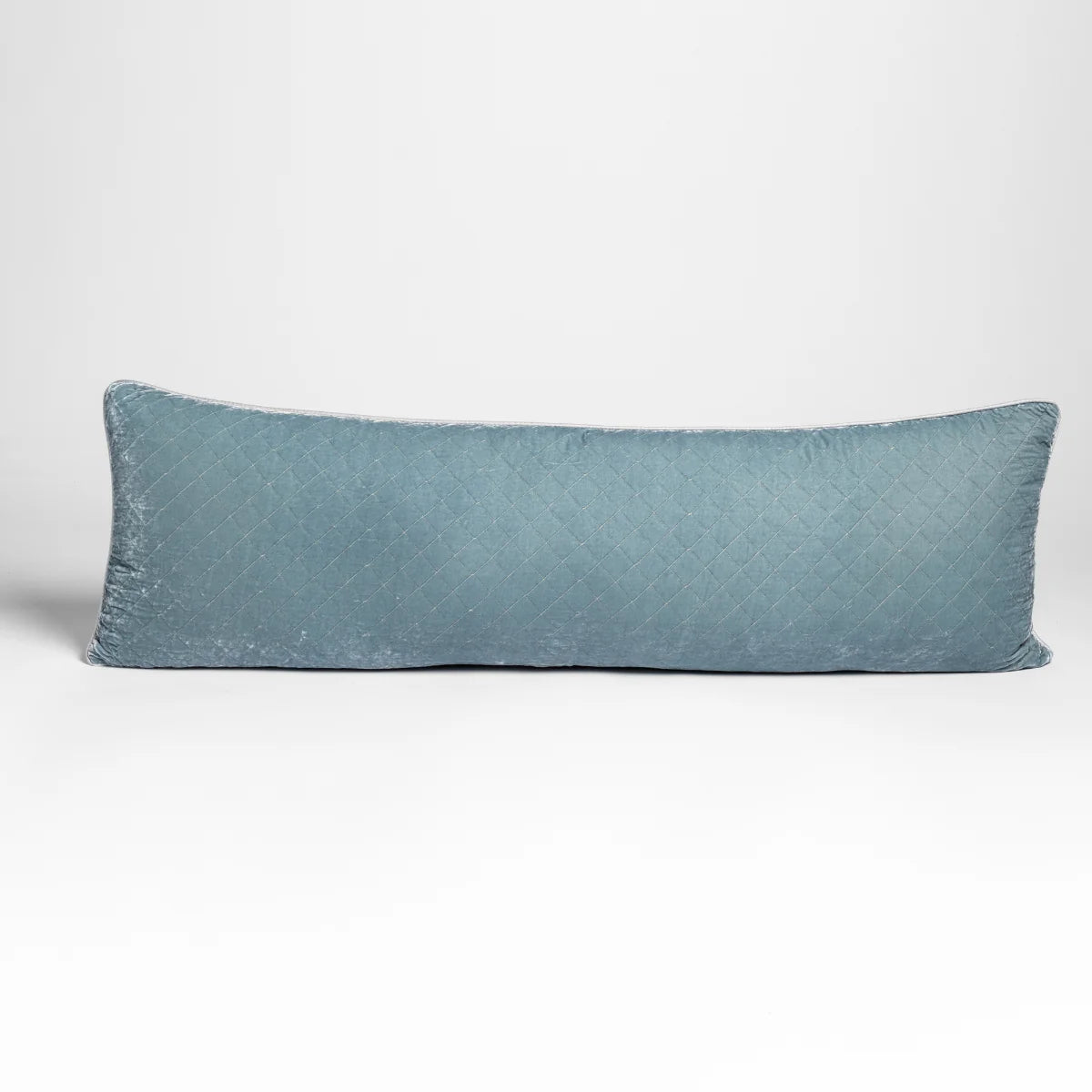 Silk Velvet Quilted Throw Pillow