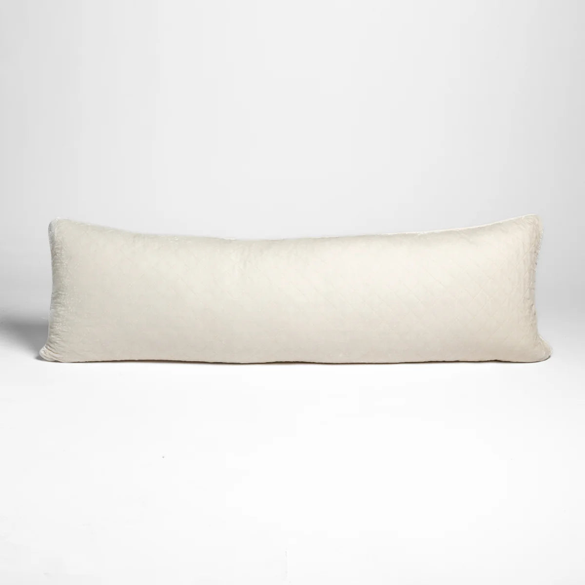 Silk Velvet Quilted Throw Pillow