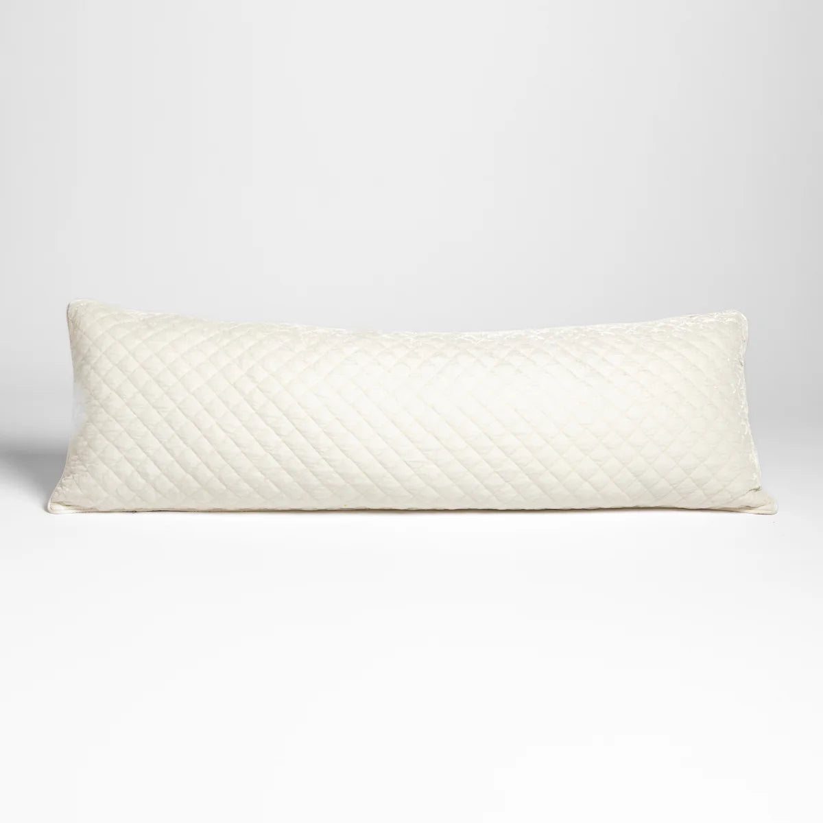 Silk Velvet Quilted Throw Pillow